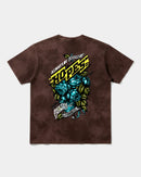 Camiseta Hopes Big Back Oversize Acid Marron