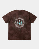 Camiseta Pleasures Big Back Oversize Acid Marron
