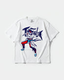 Camiseta Samurai Big Front Oversize Basic Blanco