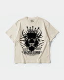 Camiseta Sacred Lunge Big Front Oversize Basic Beige