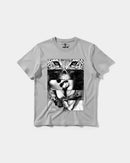 Camiseta Panter Skull Big Front Regular Basic Gris
