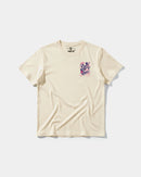 Camiseta Party Beach Pocket Front Regular Basic Beige