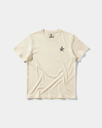 Camiseta Skull Tiger Pocket Front Regular Basic Beige