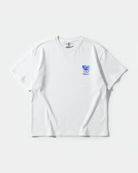 Camiseta Escapando Pocket Front Oversize Basic Blanco