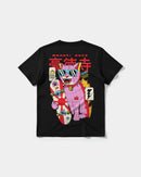 Camiseta Good Lucky Pocket Regular Front Basic Negro