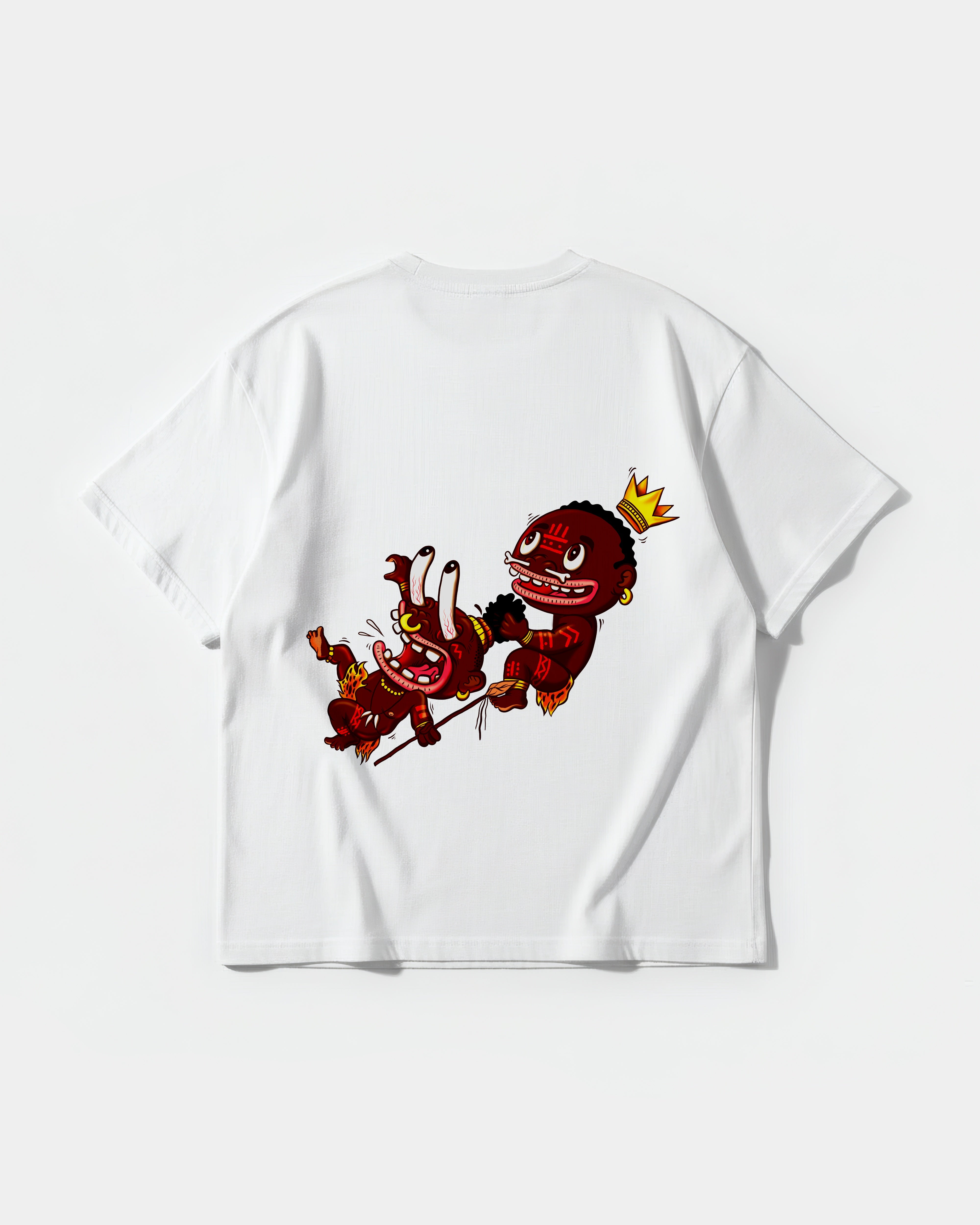 Camiseta Ungaunga Pocket Espalda Oversize Basic