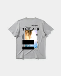 Camiseta Traveling In The Sky Big Back Regular Basic Gris