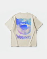 Camiseta Escapando Big Back Oversize Basic Beige