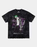 Camiseta Joker Yakuza White Big Front Oversize Acid Negro