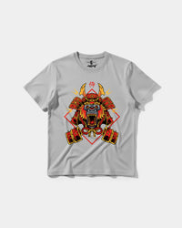 Camiseta Gorilla Samurai Big Front Regular Basic Gris