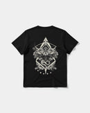 Camiseta Fire Wings Big Back Regular Basic Negro