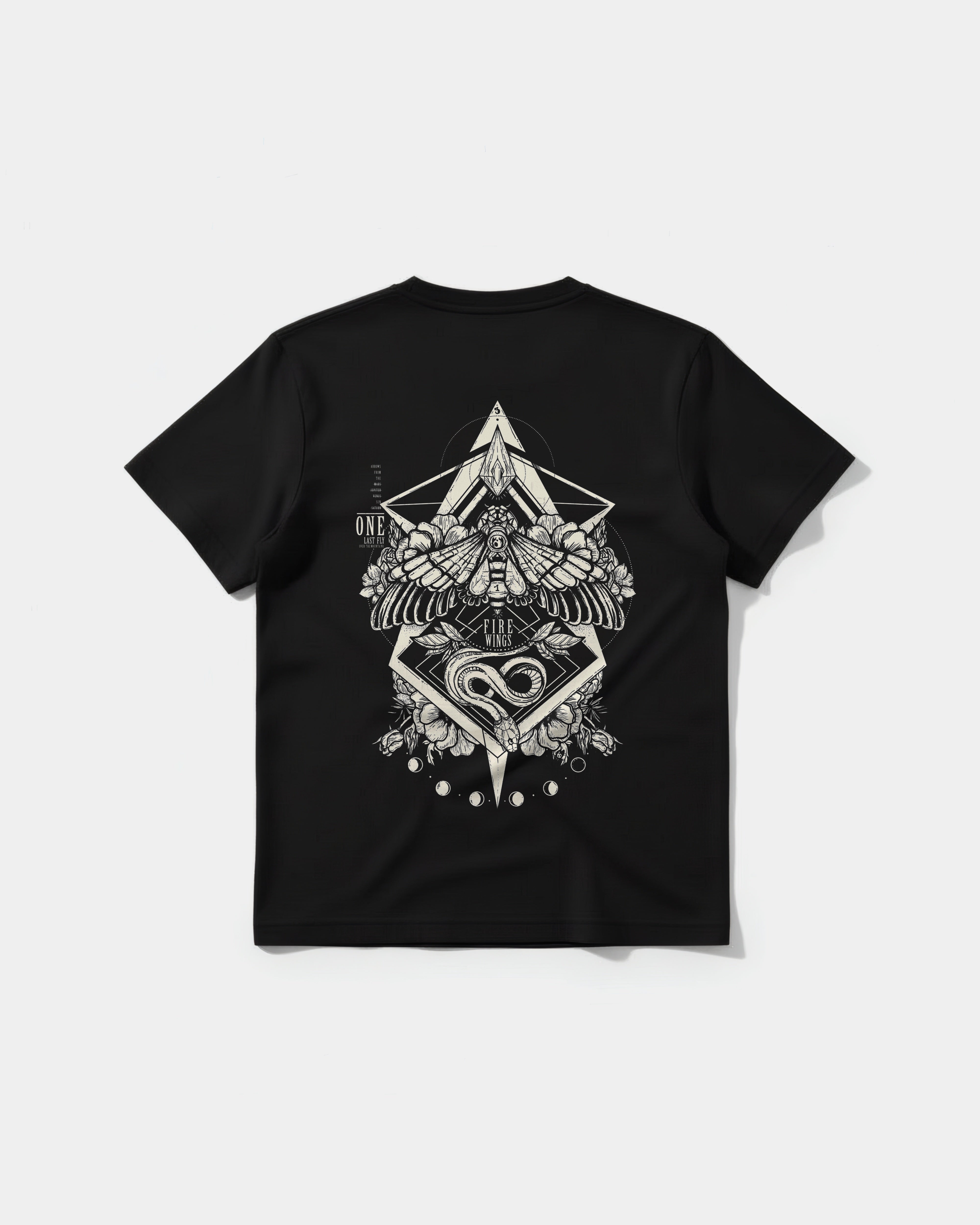 Camiseta Fire Wings Big Back Regular Basic