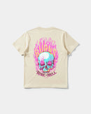 Camiseta Rise In Hell Pocket Front Regular Basic Beige