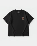 Camiseta The Savage Pocket Front Oversize Basic Negro