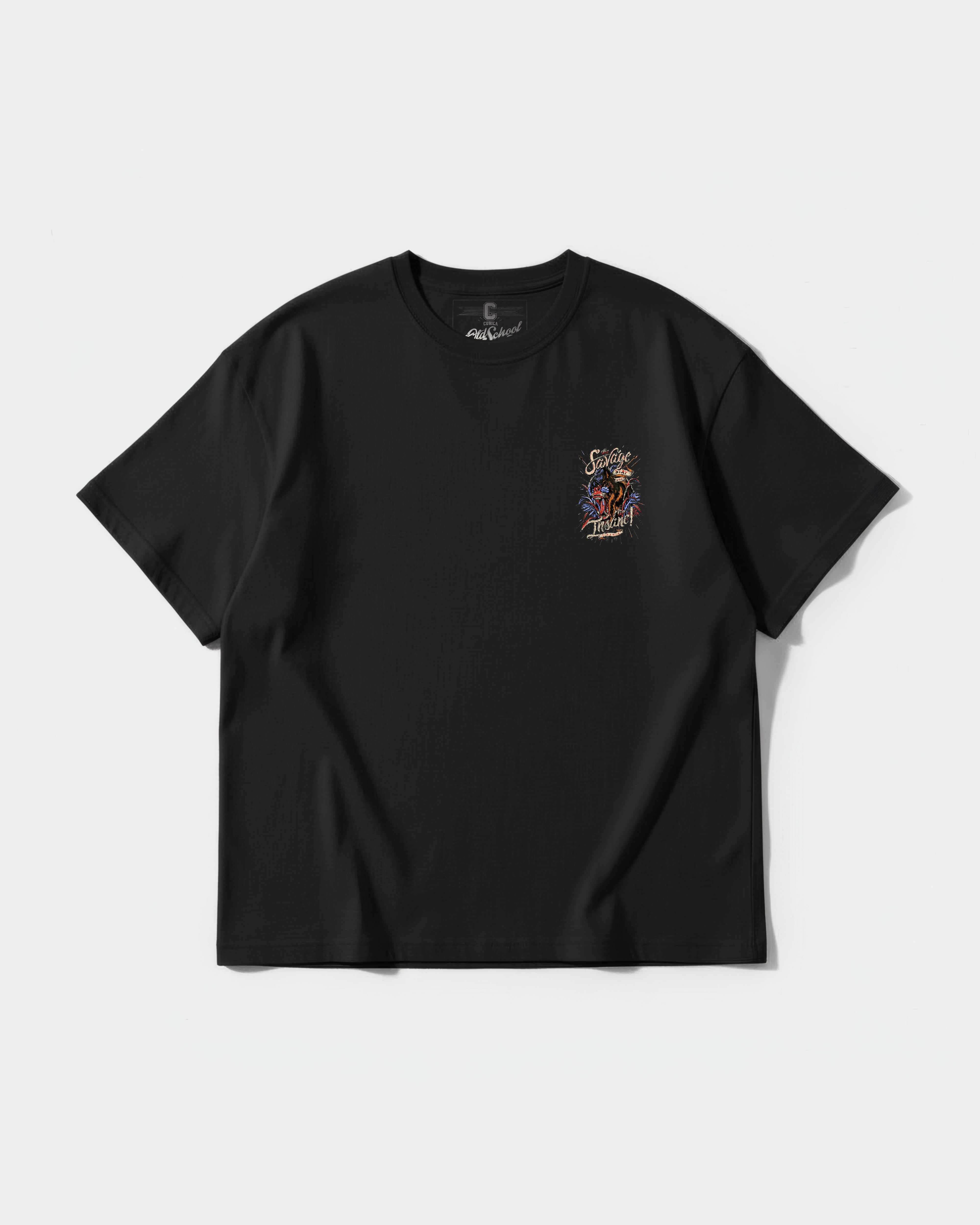 Camiseta The Savage Pocket Front Oversize Basic