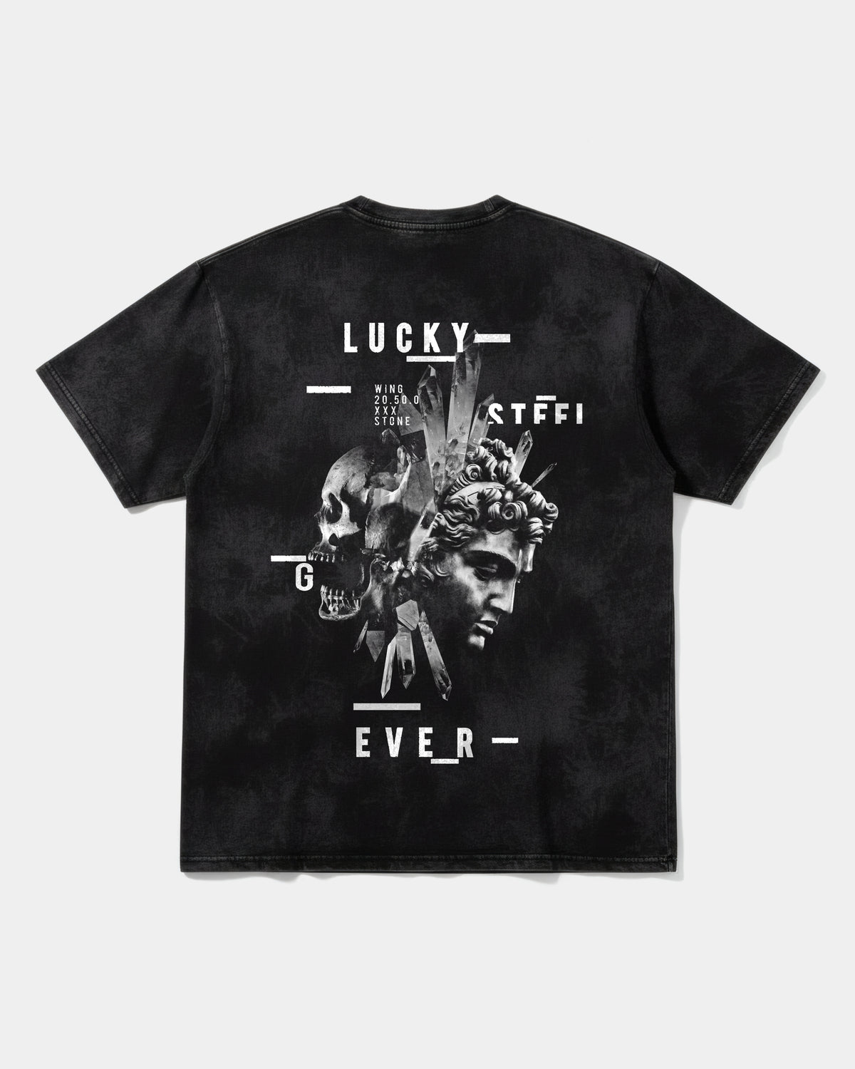 Lucky Big Back Oversize Acid T-Shirt