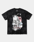 Camiseta Daydreamer Big Front Oversize Acid Negro