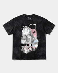 Camiseta Daydreamer Big Front Oversize Acid Negro
