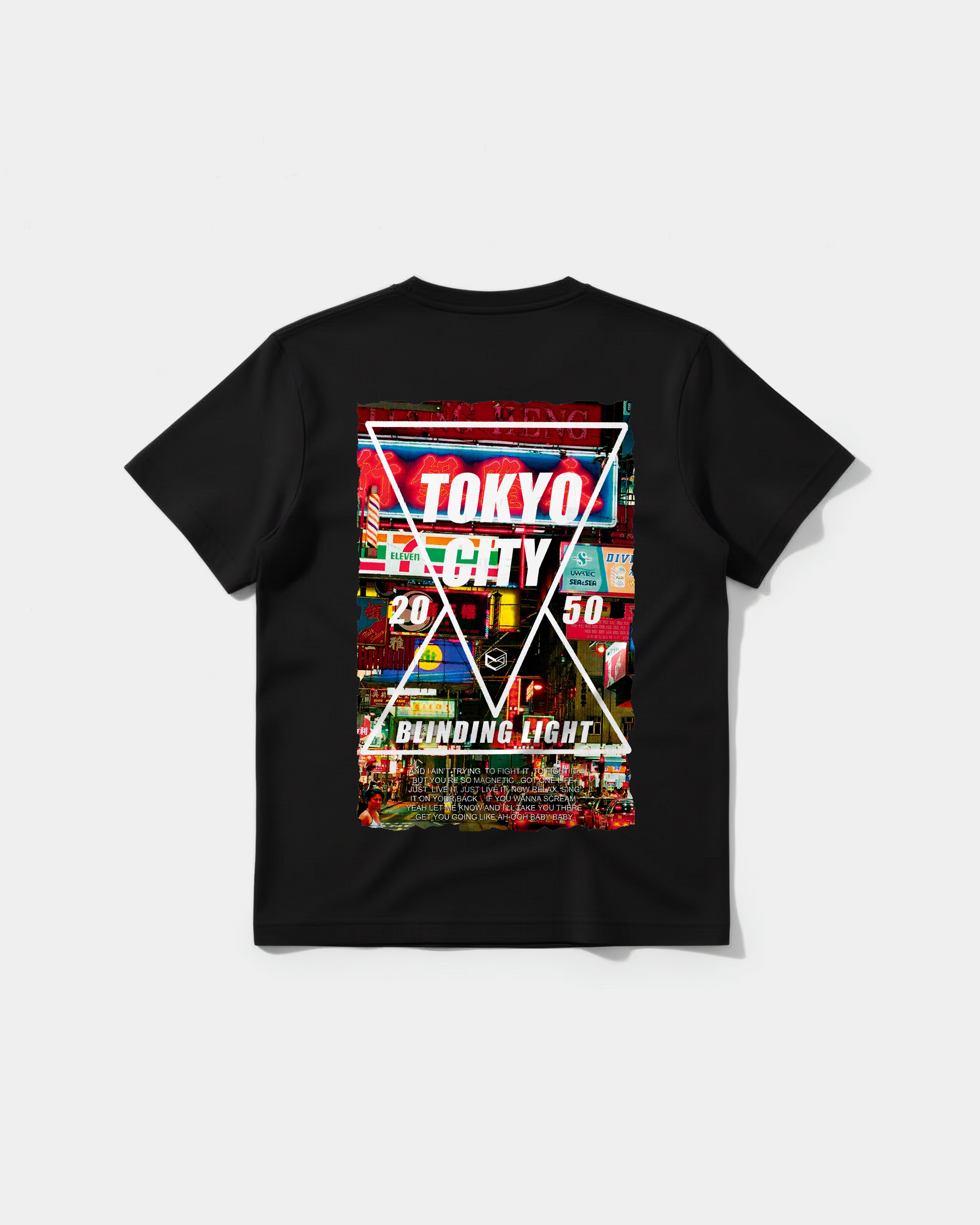 Camiseta Tokyo 2050 Big Back Regular Basic