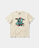 Camiseta Crazy Paloma Big Front Regular Basic Beige