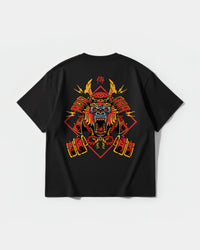 Camiseta Gorilla Samurai Pocket Front Oversize Basic Negro