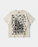 Camiseta The Diamond Big Front Oversize Basic Beige