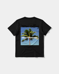 Camiseta Ocean Is Calling Big Back Regular Basic Negro