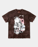 Camiseta Daydreamer Big Front Oversize Acid Marron