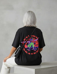 Modelo mide 1,64m y usa talla S