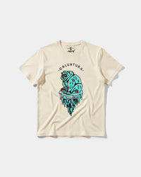 Camiseta Calentura Oso Polar Big Front Regular Basic Beige