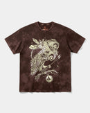 Camiseta Magic Owl Big Front Oversize Acid Marron