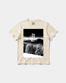 Camiseta Dark Risk White Big Front Regular Basic Beige
