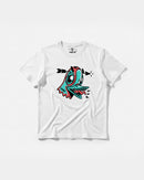 Camiseta Crazy Paloma Big Front Regular Basic Blanco