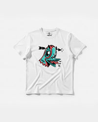 Camiseta Crazy Paloma Big Front Regular Basic Blanco