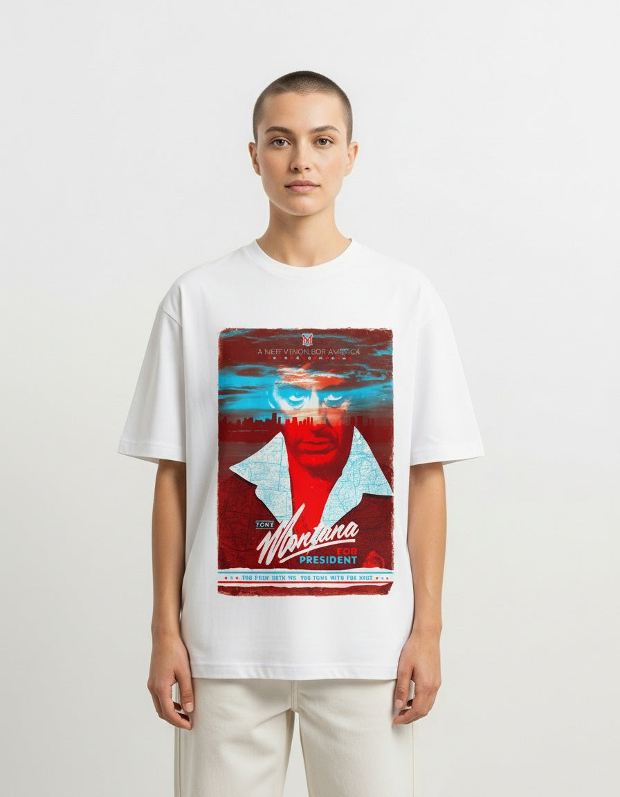 Modelo mide 1,74m y usa talla M