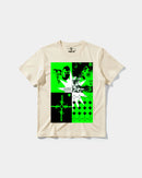 Camiseta Future Noise Big Front Regular Basic Beige