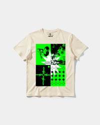 Camiseta Future Noise Big Front Regular Basic Beige