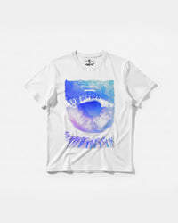 Camiseta Escapando Big Front Regular Basic Blanco