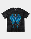 Camiseta Libertad White Big Front Oversize Acid Negro