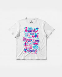 Camiseta Spicy Girl Big Front Regular Basic Blanco