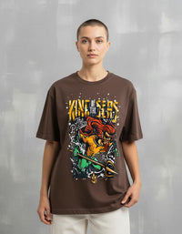 Modelo mide 1,74m y usa talla M