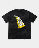 Camiseta Pizza Geek Big Back Oversize Acid Negro