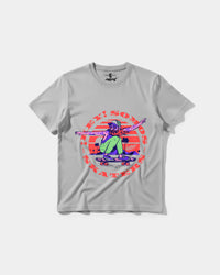 Camiseta Somos Skaters Big Front Regular Basic Gris