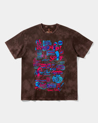 Camiseta Spicy Girl Big Front Oversize Acid Marron