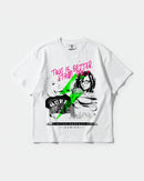 Camiseta Sexy Bitch Big Front Oversize Basic Blanco