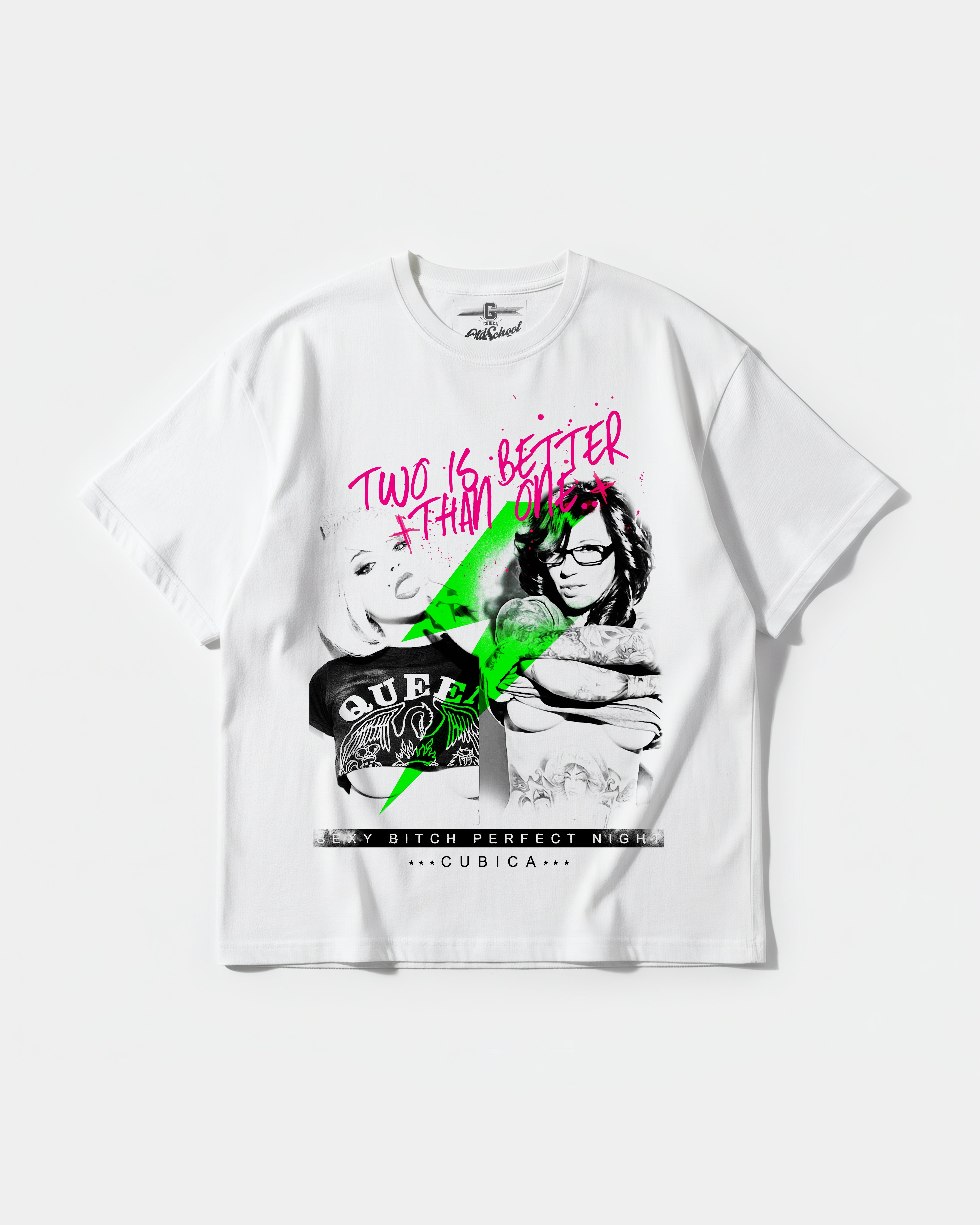 Sexy Bitch Big Front Oversize Basic T-shirt