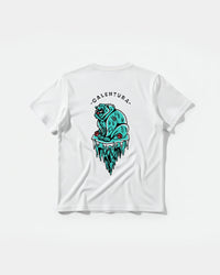 Camiseta Calentura Oso Polar Big Back Regular Basic Blanco