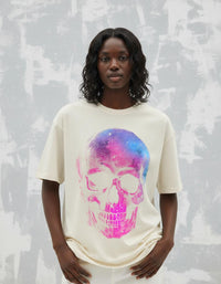 Modelo mide 1,65m y usa talla S