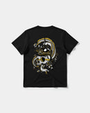 Camiseta Sea Soldier Big Back Regular Basic Negro