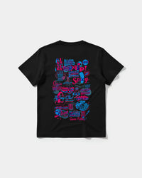 Camiseta Spicy Girl Big Back Regular Basic Negro